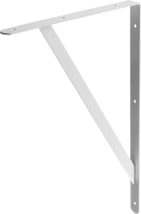 Уголок-кронштейн STAYER &quot;MASTER&quot;, усиленный, 500х330х30х4мм, белый 37424-1 купить в Тобольске