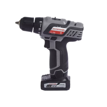 Аккумуляторная дрель-шуруповерт ИНТЕРСКОЛ ДА-18ЭР Li-ion (2 х 2Ач) купить в Тобольске