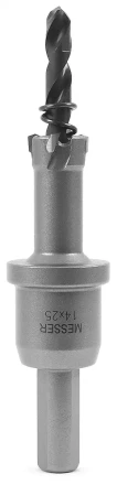 ТСТ коронка MESSER 14X25 с центрирующим сверлом и толкающей пружиной20-25-014 купить в Тобольске