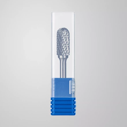 Зубр Твердосплавная борфреза C - цилиндр со сферическим концом, 12 х 25 мм (28802-12-25) купить в Тобольске