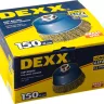 DEXX. Щетка чашечная для УШМ, витая стальная латунированная проволока 0,3мм, 150ммхМ14 35103-150 купить в Тобольске