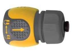 Соединитель для шланга 1/2" двухкомпонентный PALISAD LUXE 66243