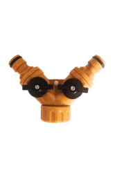 Разветвитель регулируемый 2-х канальный со штуцерами Вихрь