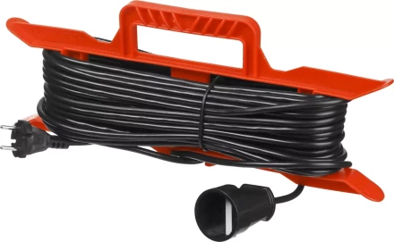 Удлинитель электрический &quot;MAXElectro&quot; на рамке, 20 м, 1 гнездо, STAYER 55018-20 купить в Тобольске