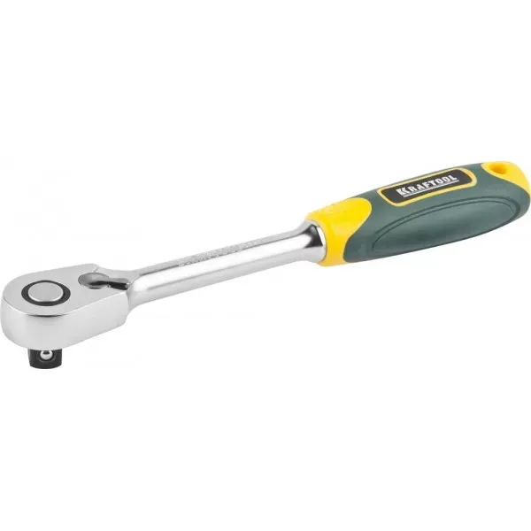 Трещотка для торцовых головок KRAFTOOL "PRO", Сr-V сталь, 60 зубцов, 1/2" 27794-1/2_z02 купить в Тобольске