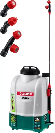 ЗУБР 10 л, аккумуляторный опрыскиватель (ОПЛ-10) купить в Тобольске