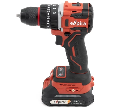 Аккумуляторная ударная дрель-шуруповерт ESPIRA CDI-i03 411055 купить в Тобольске