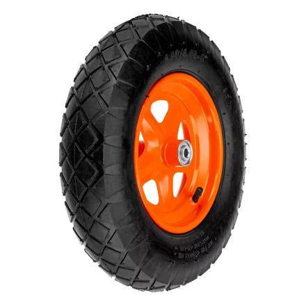 Колесо пневматическое Palisad «Звезда» 4.80/4.00-8 D380 мм, внутренний диаметр подшипника 12 мм, длина оси 80 мм, 689465 купить в Тобольске