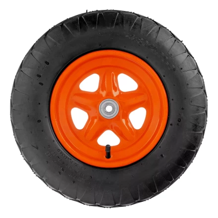 Колесо пневматическое Palisad «Звезда» 4.80/4.00-8 D380 мм, внутренний диаметр подшипника 12 мм, длина оси 80 мм, 689465 купить в Тобольске