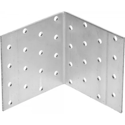 Крепежный угол ЗУБР &quot;МАСТЕР&quot; равносторонний, 80х80х80мм, 20шт 310205-080-080 купить в Тобольске