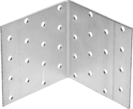 Крепежный угол ЗУБР &quot;МАСТЕР&quot; равносторонний, 80х80х80мм, 20шт 310205-080-080 купить в Тобольске