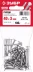 Гвозди с большой потайной головкой чертеж № 7811-7102 пакет серия МАСТЕР купить в Тобольске