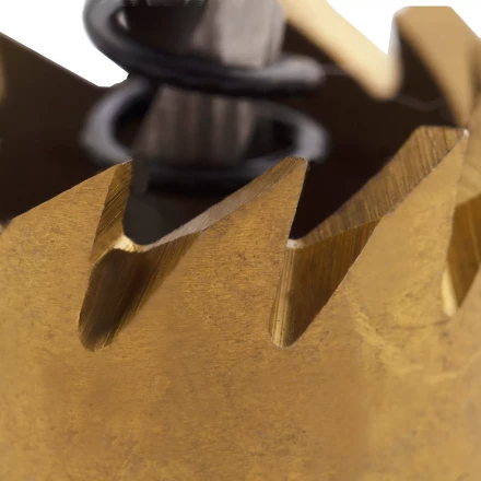 Коронка по металлу HSS, 21 мм, нитридтитановое покрытие Denzel 724102 купить в Тобольске