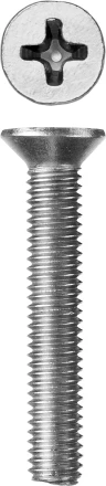 Винт ЗУБР &quot;МАСТЕР&quot; DIN 965, класс прочности 4.8, оцинкованный, M5x35мм, 5кг 303110-05-035 купить в Тобольске