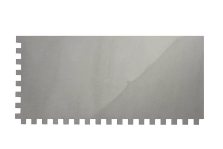 Гладилка из нержавеющей стали, 280 х 130 мм, зеркальная полировка, пластмассовая ручка, зуб 8 х 8 мм Matrix 86782 купить в Тобольске