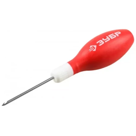 Шило ЗУБР &quot;МАСТЕР&quot; сапожное, эргономичная обрезиненная рукоятка, длина 60мм, d 3мм 09570-3 купить в Тобольске