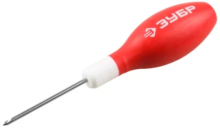 Шило ЗУБР &quot;МАСТЕР&quot; сапожное, эргономичная обрезиненная рукоятка, длина 60мм, d 3мм 09570-3 купить в Тобольске