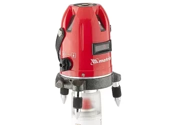 Уровень лазерный самовыравнивающийся. набор в пластиковом кейсе  MATRIX 35035 купить в Тобольске