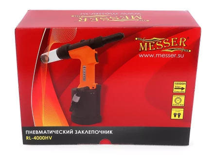 Пневматический заклепочник MESSER RL-4000HV для вытяжных заклепок (4,8 - 6,4 мм) купить в Тобольске
