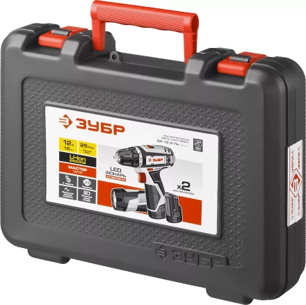 Дрель-шуруповерт 2 АКБ + фонарь ДА-12-2-Ли ФКНМ1 серия МАСТЕР купить в Тобольске