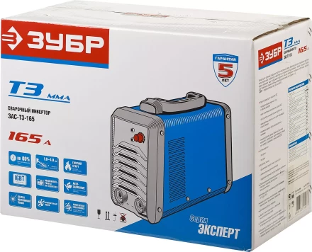 Сварочный инвертор ММА ЗАС-Т3-165 серия ПРОФЕССИОНАЛ купить в Тобольске