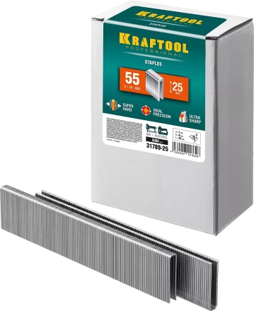 Скобы тип 18GA (55 / 90 / C) 5000 шт 31789-25 купить в Тобольске