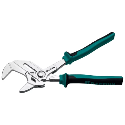 Клещи переставные-гаечный ключ с двухкомпонентными рукоятками и пластиковыми накладками 22067 купить в Тобольске