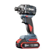 Винтоверт ударный бесщеточный аккумуляторный КВТ SB-20-230 с быстрозажимным патроном 1/4" (6.35 мм) (102590)