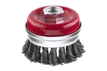 Кордщетка HAMMER чаша 65мм для УШМ витая сталь (207-109) купить в Тобольске