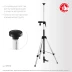 ЗУБР ШШ-4, элевационная распорная наборная штанга-штатив с треногой (34972) купить в Тобольске