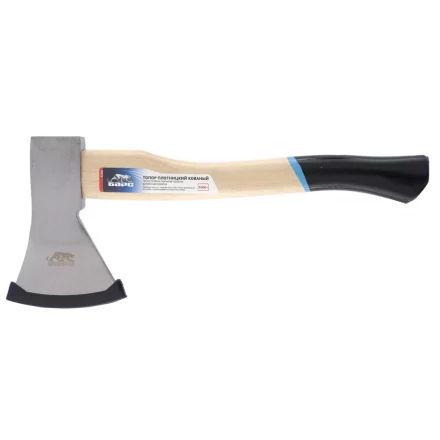 Топор плотницкий кованый деревянная рукоятка 600гр пескоструйное покрытие полотна БАРС 21652 купить в Тобольске