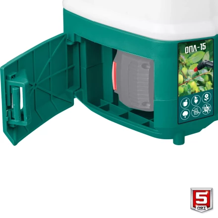 ЗУБР 15 л, аккумуляторный опрыскиватель (ОПЛ-15) купить в Тобольске