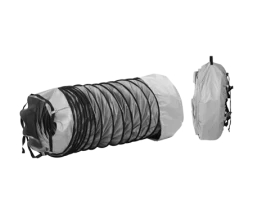 Комплект: рукав гибкий из ПВХ (300 мм, длина 6 м), сумка и фиксирующий ремень для теплогенераторов BALLU EC, EC/S, JUMBO