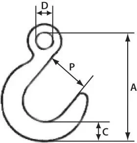Строп 1СЦ-2.0 т. L=1.50м 8 кл кч с широким зевом купить в Тобольске