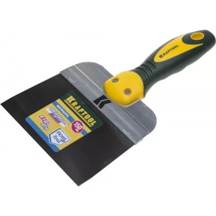 Шпатель KRAFTOOL фасадный с двухкомпонентной ручкой, нержавеющее полотно, 150мм 10036-150 купить в Тобольске
