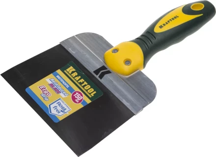 Шпатель KRAFTOOL фасадный с двухкомпонентной ручкой, нержавеющее полотно, 150мм 10036-150 купить в Тобольске