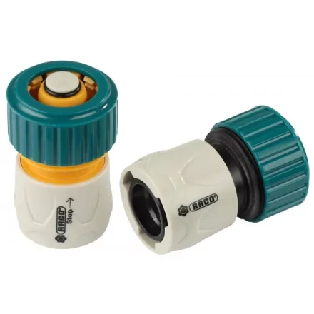 Набор соединителей RACO &quot;Original&quot; (шланг-насадка) с автостопом, 3/4&quot; 4250-55266B купить в Тобольске