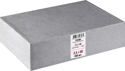 Гвозди ершеные чертеж № 7811-7120 коробка серия МАСТЕР купить в Тобольске