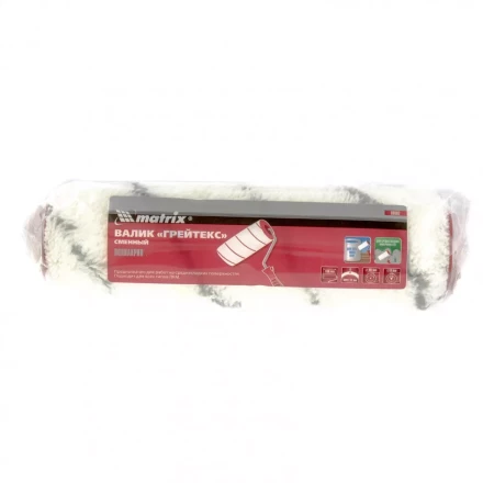 Валик сменный &quot;Грейтекс&quot; 180 мм ворс 12 мм D 40 мм D ручки 6 мм полиакрил Matrix 80892 купить в Тобольске