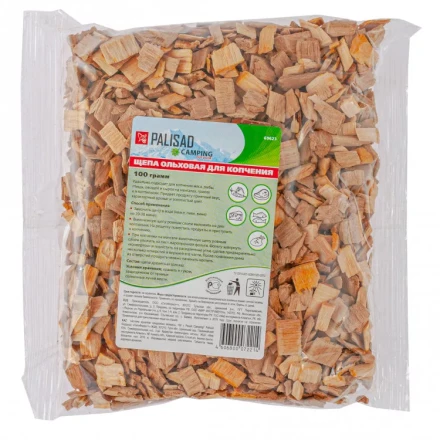 Щепа ольховая для копчения 100 гр Camping Palisad 69623 купить в Тобольске