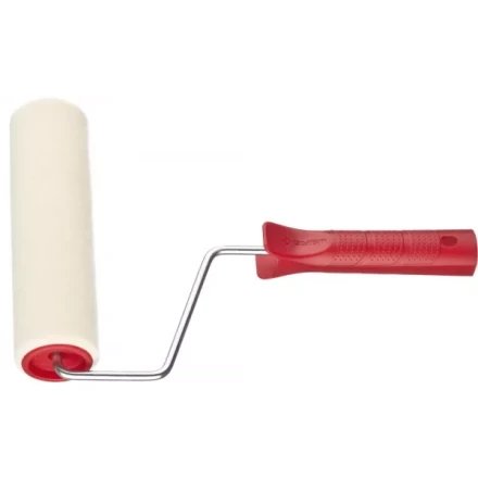 Валик ЗУБР &quot;МАСТЕР&quot; &quot;ВЕЛЮР&quot;, 100% шерсть, ворс 4мм, ручка 6мм, d=40/180мм 03535-18 купить в Тобольске