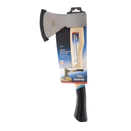 Топор плотницкий кованый деревянная рукоятка 800гр пескоструйное покрытие полотна БАРС 21654 купить в Тобольске