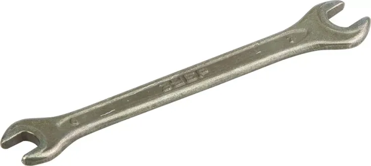 Ключ рожковый ЗУБР, серия "Т-80", оцинкованный, 6х7мм 2701-06-07 купить в Тобольске