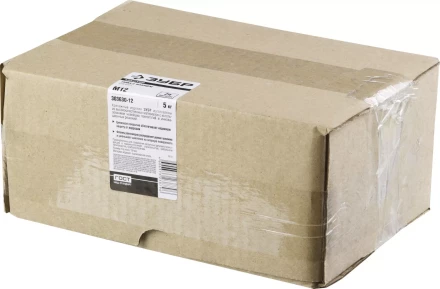 Гайка ЗУБР &quot;МАСТЕР&quot; DIN 6923 с фланцем, класс прочности 8, оцинкованная,  M12, 5кг 303630-12 купить в Тобольске