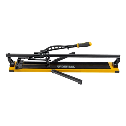 Плиткорез рельсовый Denzel 800х16мм, каретка на подш., стальная станина, усил. рукоятка-пенал 877016 купить в Тобольске