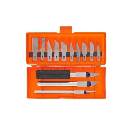 Набор резцов по дереву пластмассовые рукоятки 13 шт SPARTA 246165 купить в Тобольске