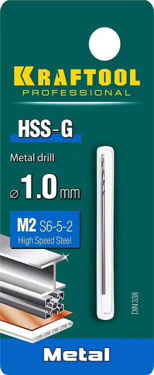 Сверла по металлу HSS-G Оберон 29651-1 купить в Тобольске