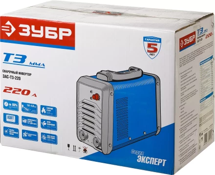 Сварочный инвертор ММА ЗАС-Т3-220 серия ПРОФЕССИОНАЛ купить в Тобольске