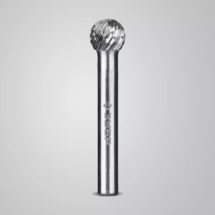 Зубр Твердосплавная борфреза D - сфера, 10 х 9 мм (28803-10-9) купить в Тобольске