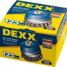 DEXX. Щетка чашечная усиленная для УШМ, жгутированная стальная проволока 0,5мм, 125ммхМ14 35106-125 купить в Тобольске